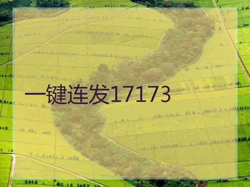 一键连发17173