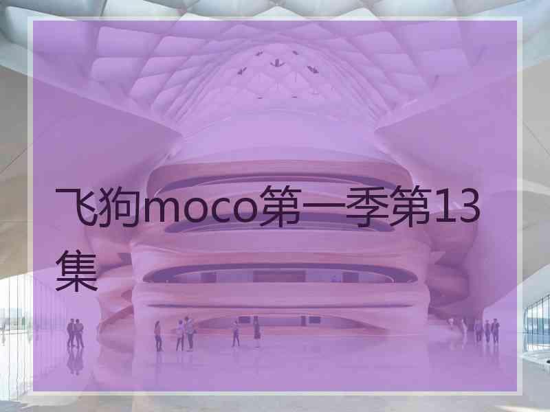 飞狗moco第一季第13集