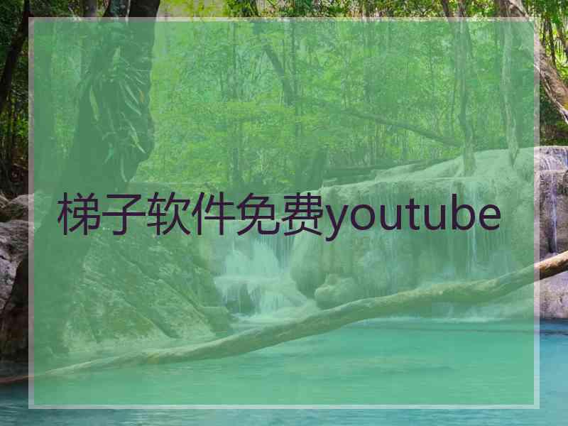 梯子软件免费youtube