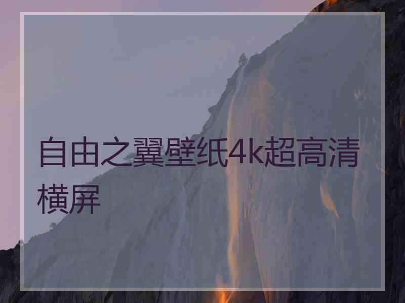 自由之翼壁纸4k超高清横屏