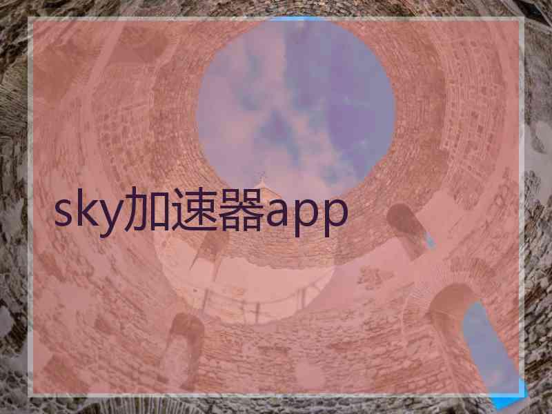 sky加速器app