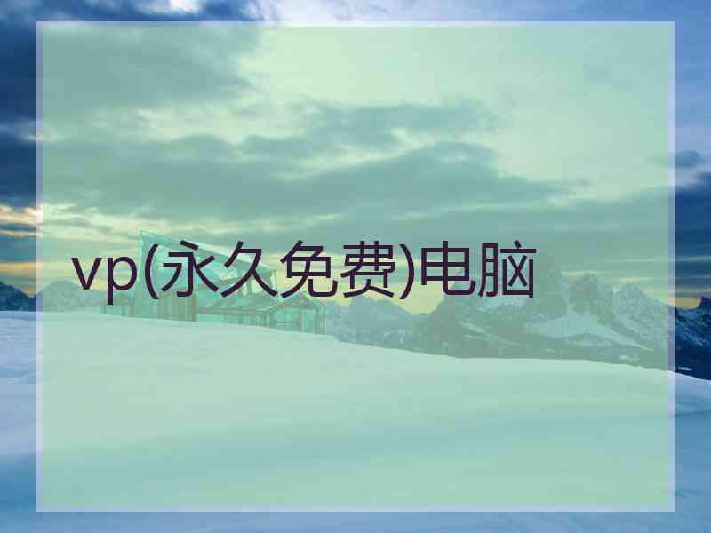 vp(永久免费)电脑